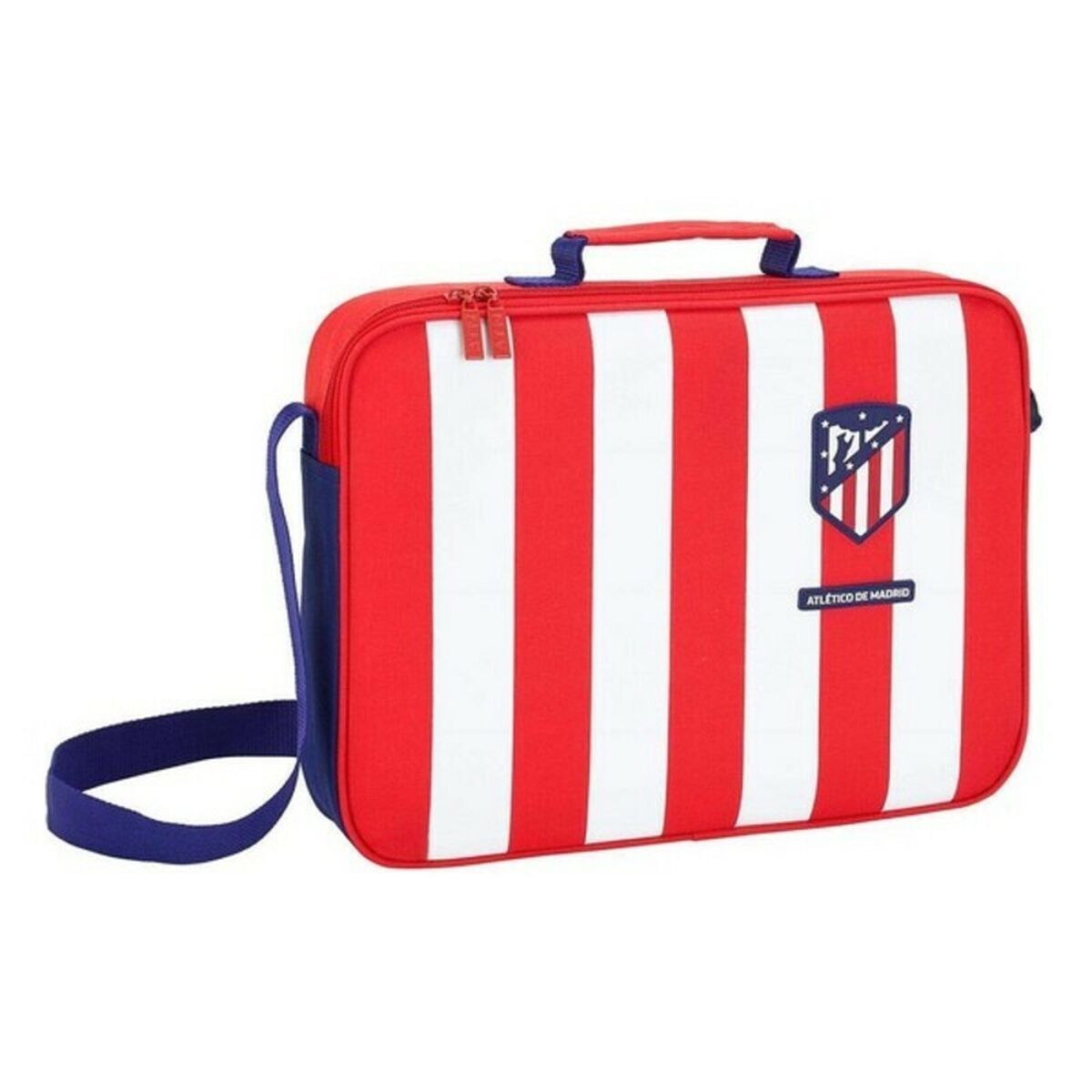 KALINDRA | BB. School Satchel Atlético Madrid Red Blue White (38 x 28 x 6 cm)