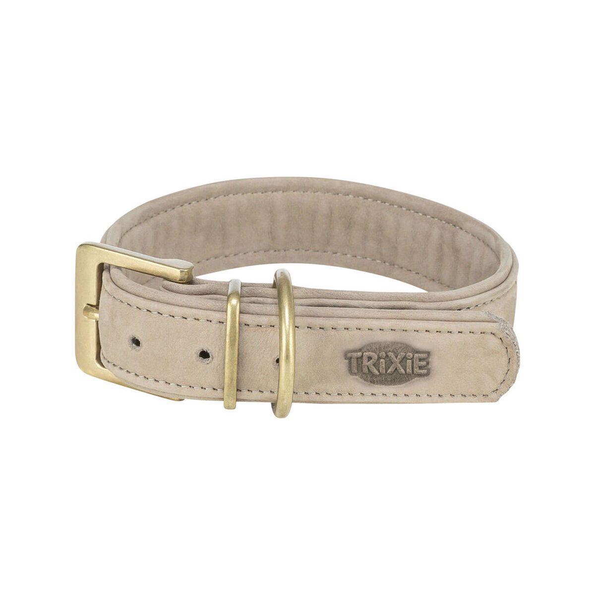 KALINDRA | BB. Dog collar Trixie Pure Light grey L 47-54 cm