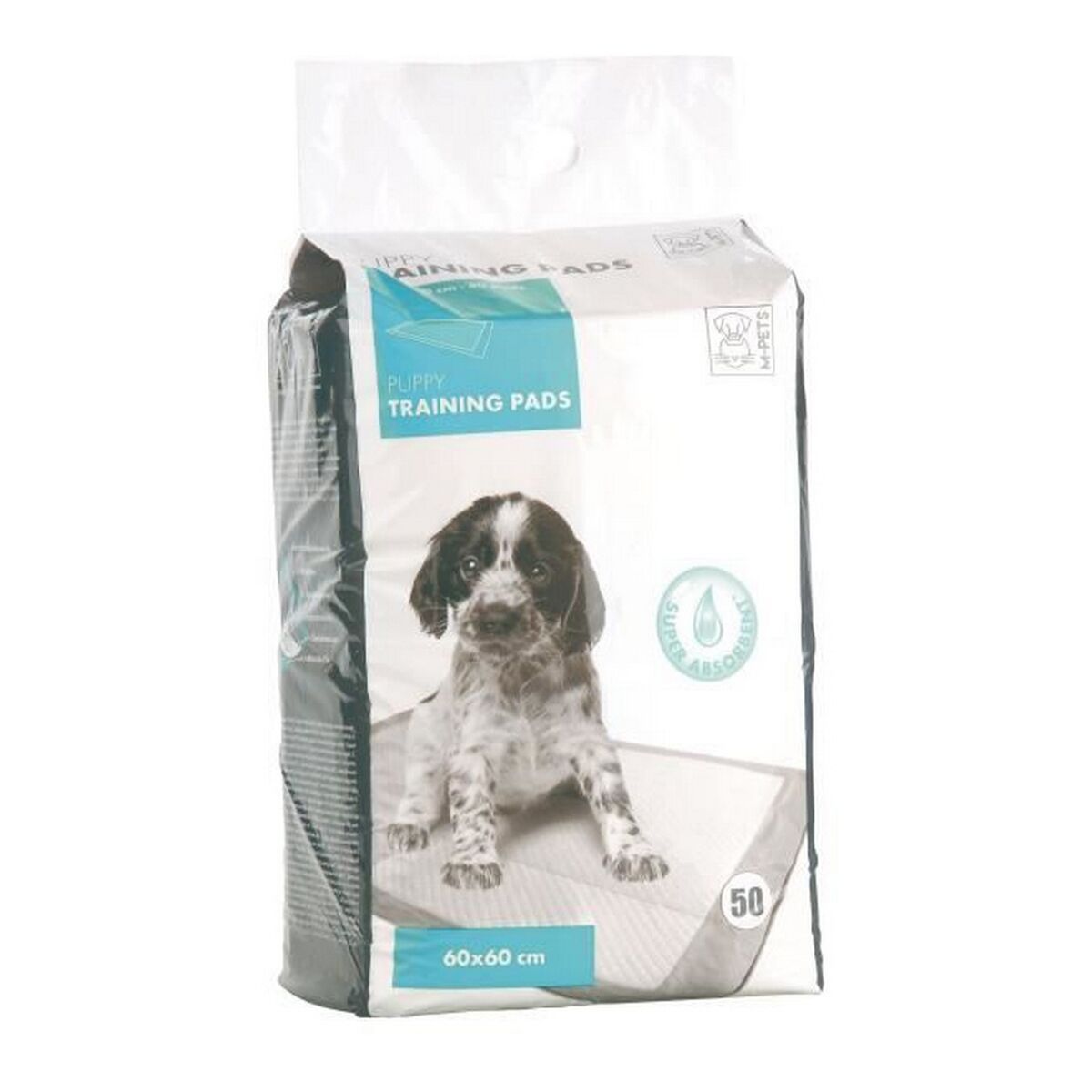 KALINDRA | BB. Puppy training pad MPETS White Polyethylene Gel Cellulose (50 Units)