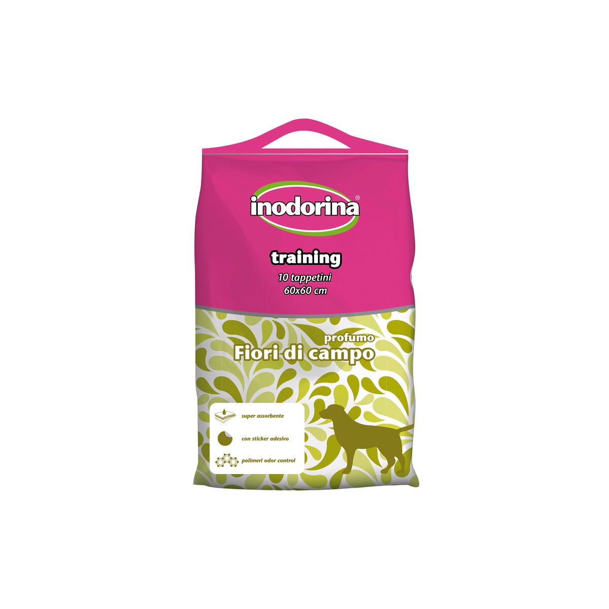 KALINDRA | BB. Puppy training pad Inodorina WILD FLOWER 60 x 60 cm (10 Units)