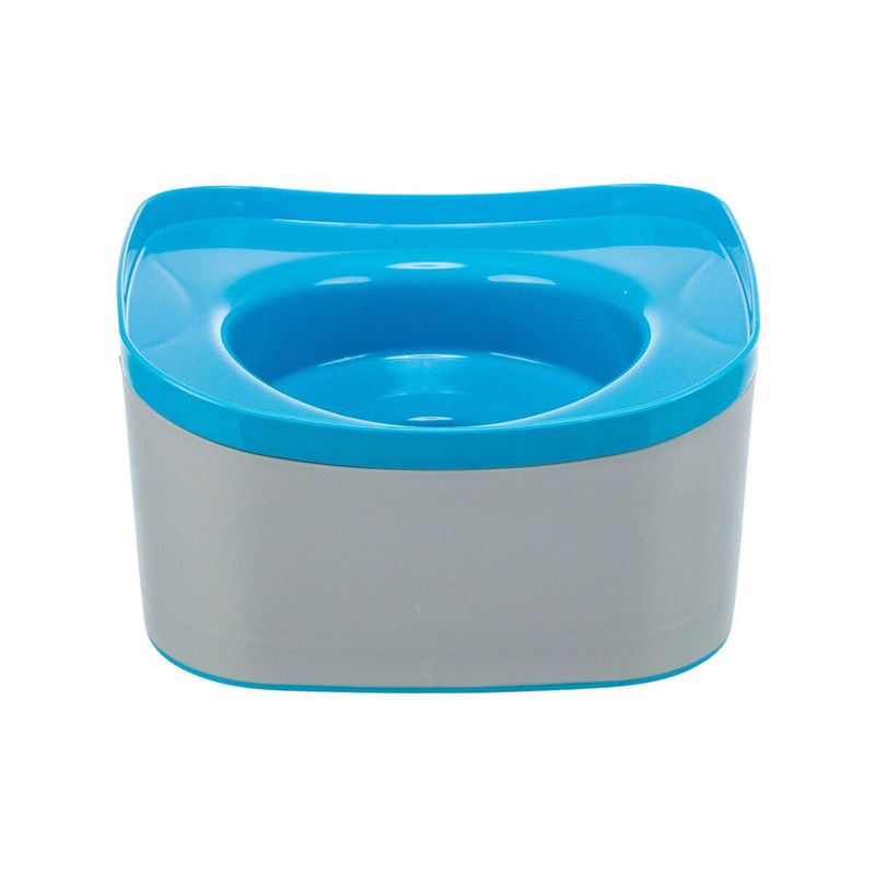KALINDRA | BB. Cooling Pet Water Bowl Trixie Blue Dark grey 21 x 11 x 21 cm