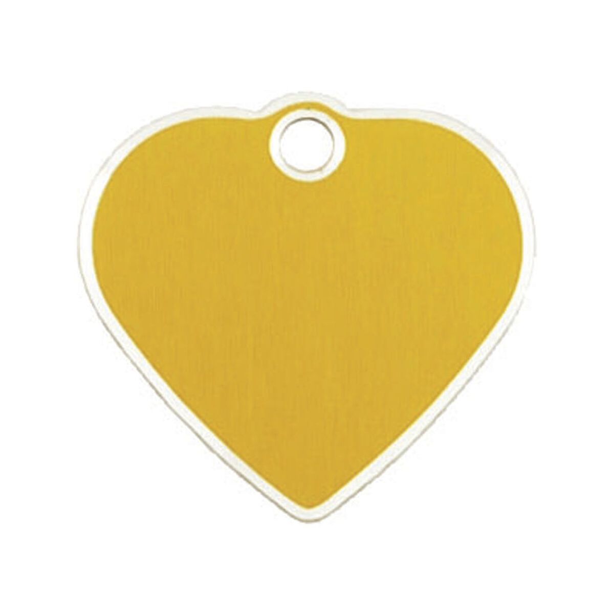 KALINDRA | BB. Identification plate for collar Imarc   Golden Heart Aluminium