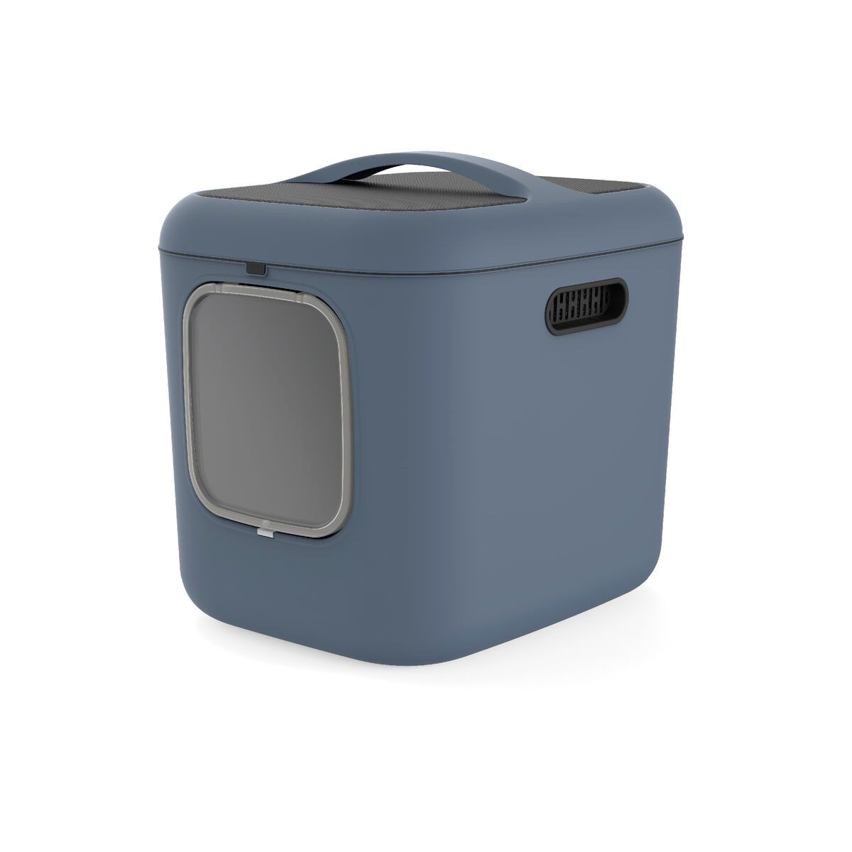 KALINDRA | BB. Cat Litter Box Rotho My Pet Biala XL Blue Recycled plastic