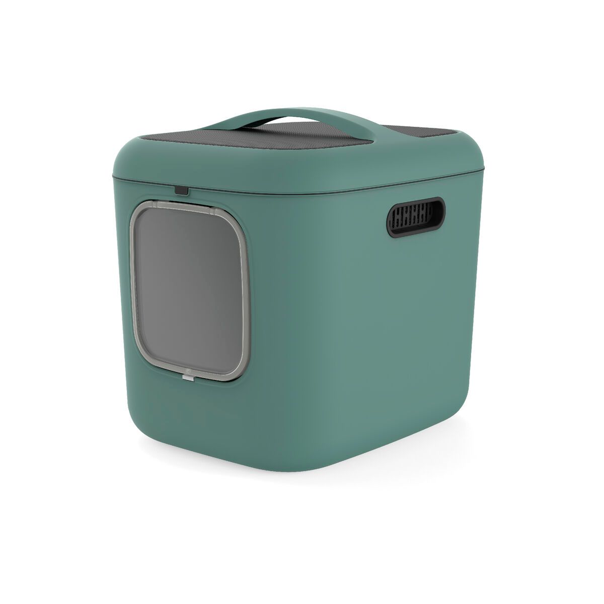KALINDRA | BB. Cat Litter Box Rotho My Pet Biala XL Green Recycled plastic