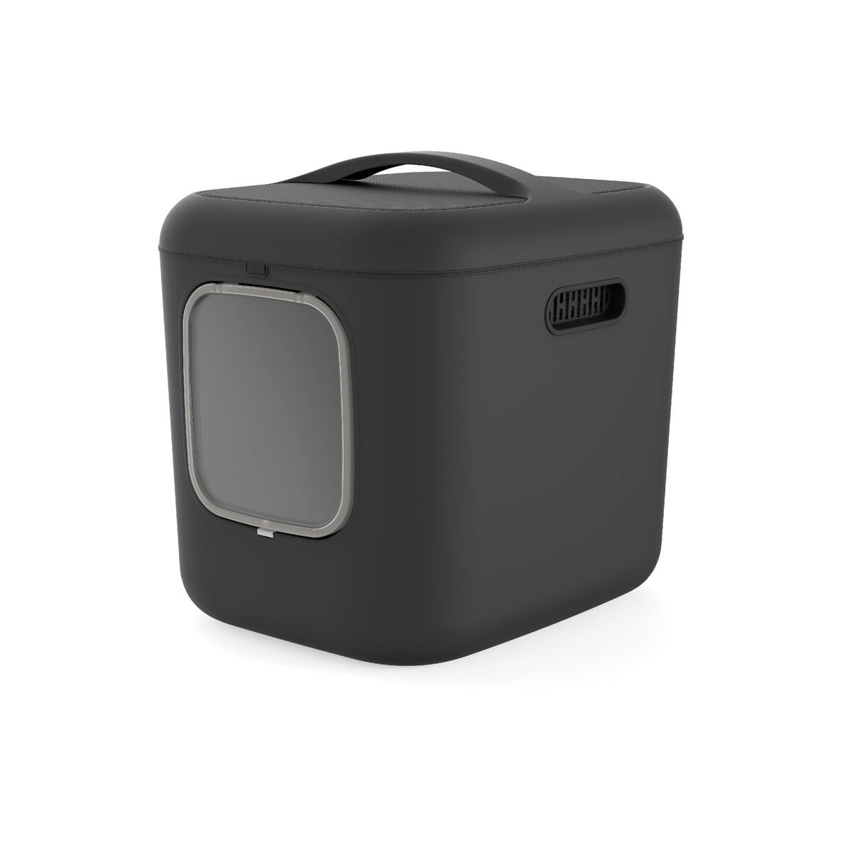 KALINDRA | BB. Cat Litter Box Rotho My Pet Biala XL Anthracite Recycled plastic