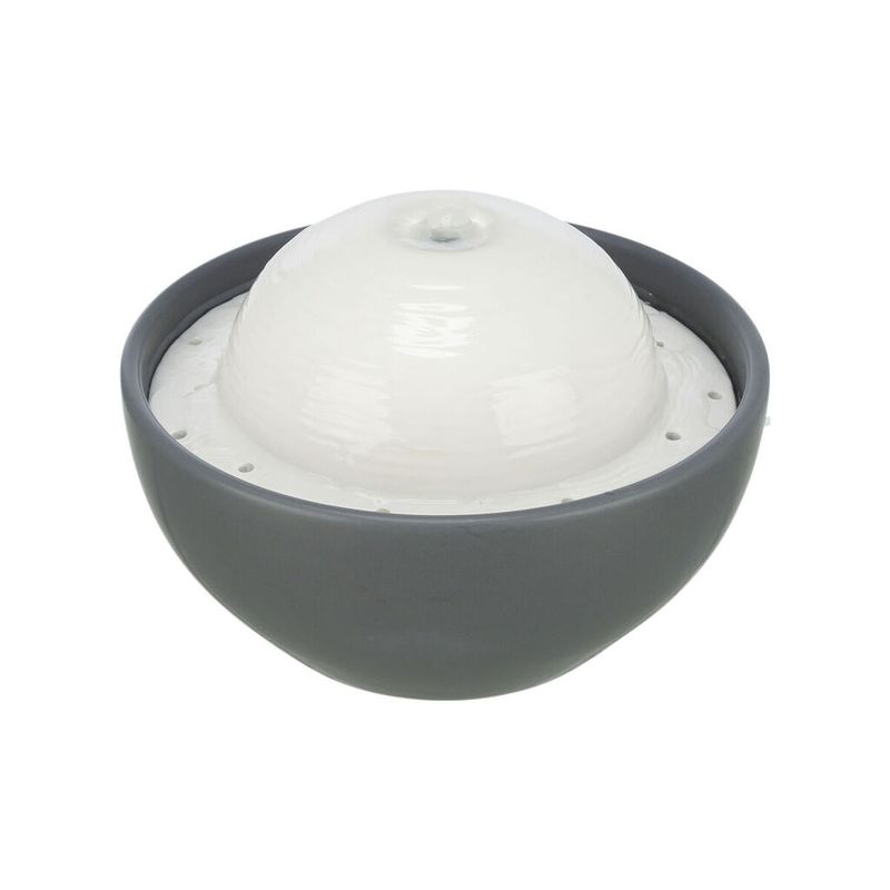 KALINDRA | BB. Pet Water Fountain Trixie FuenteVital Dome White Grey Ceramic