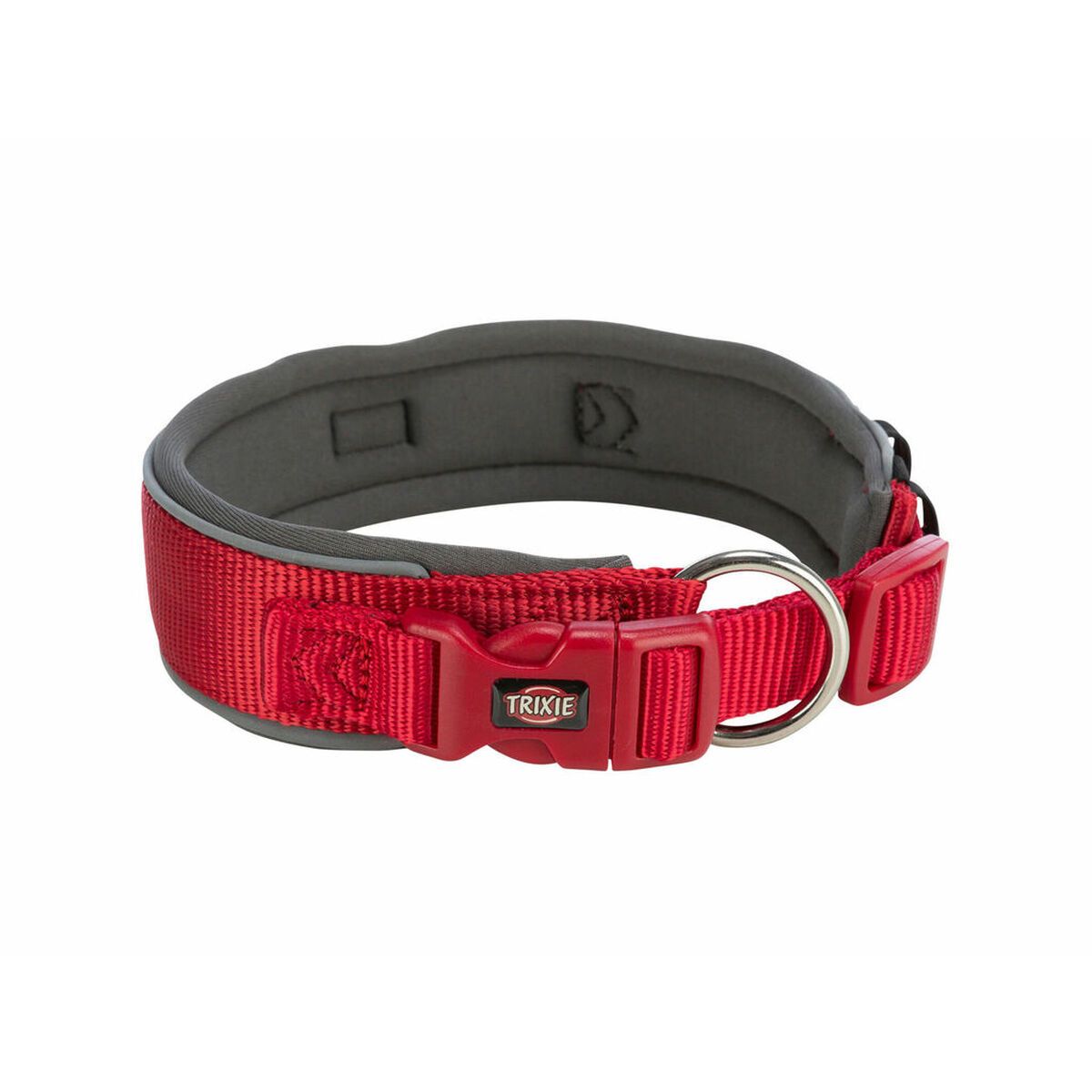 KALINDRA | BB. Dog collar Trixie Premium Red Graphite L/XL 53-62 cm
