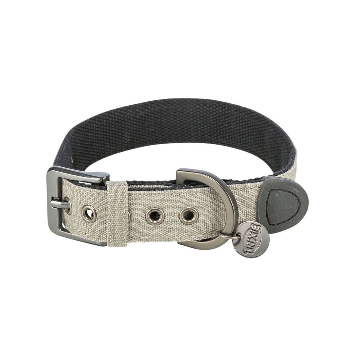 KALINDRA | BB. Dog collar Trixie CityStyle Light grey S/M 30-37 cm