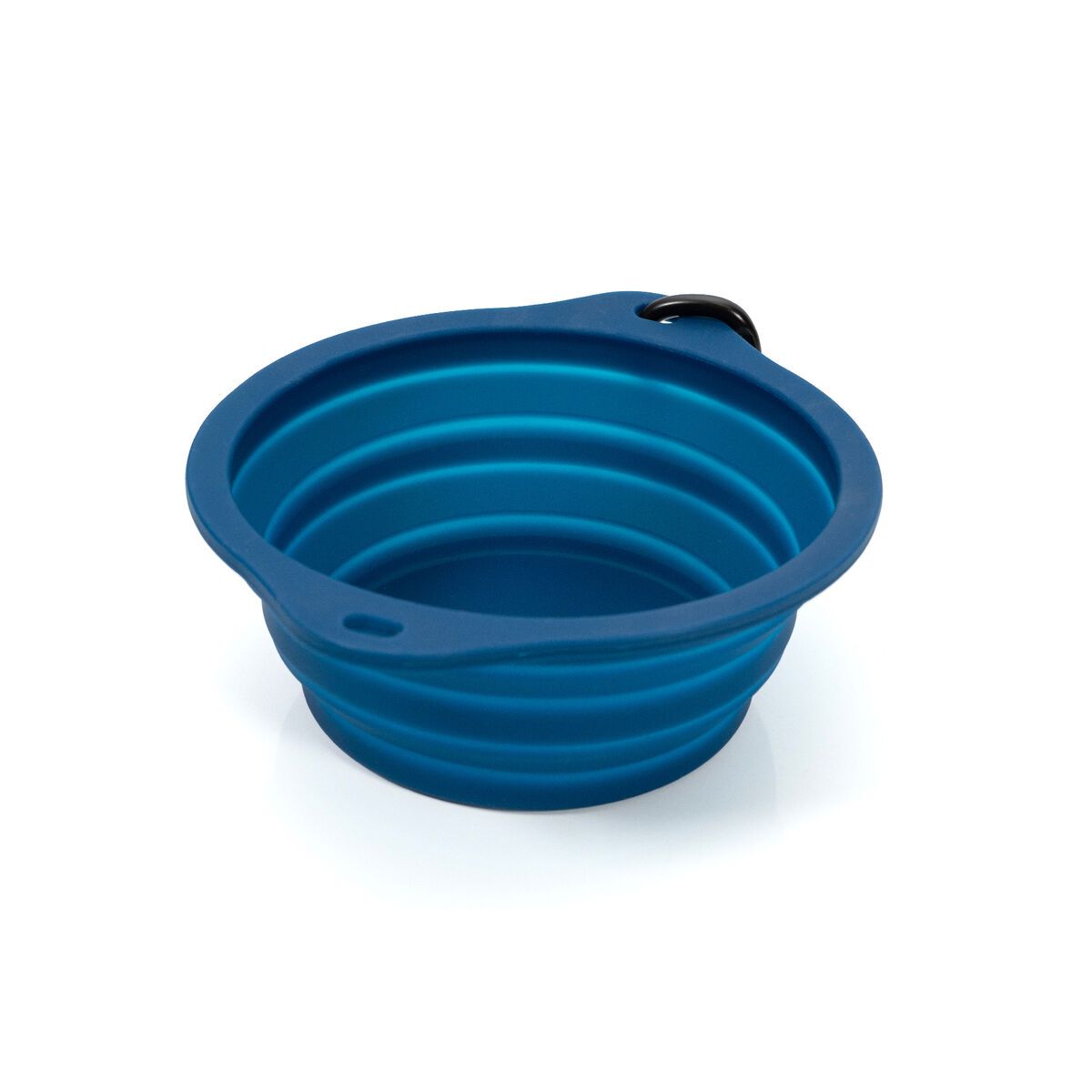 KALINDRA | BB. Folding Pet Bowl Gloria Blue Silicone Aluminium 550 ml