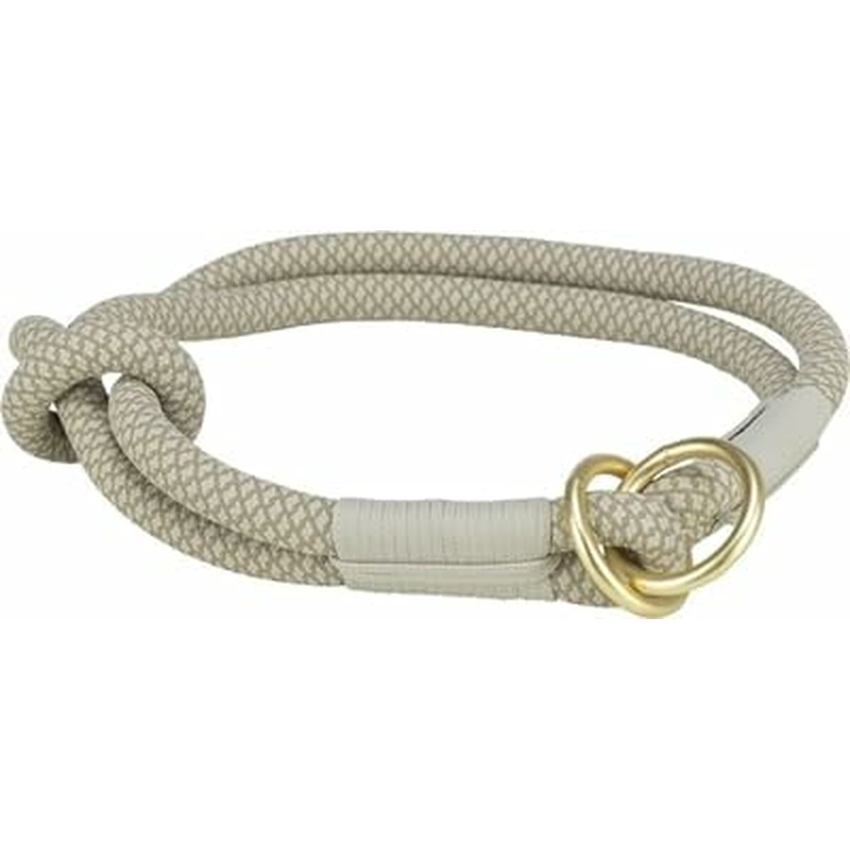 KALINDRA | BB. Dog Training Collars Trixie Soft Rope Grey Light grey XS/S 30 cm