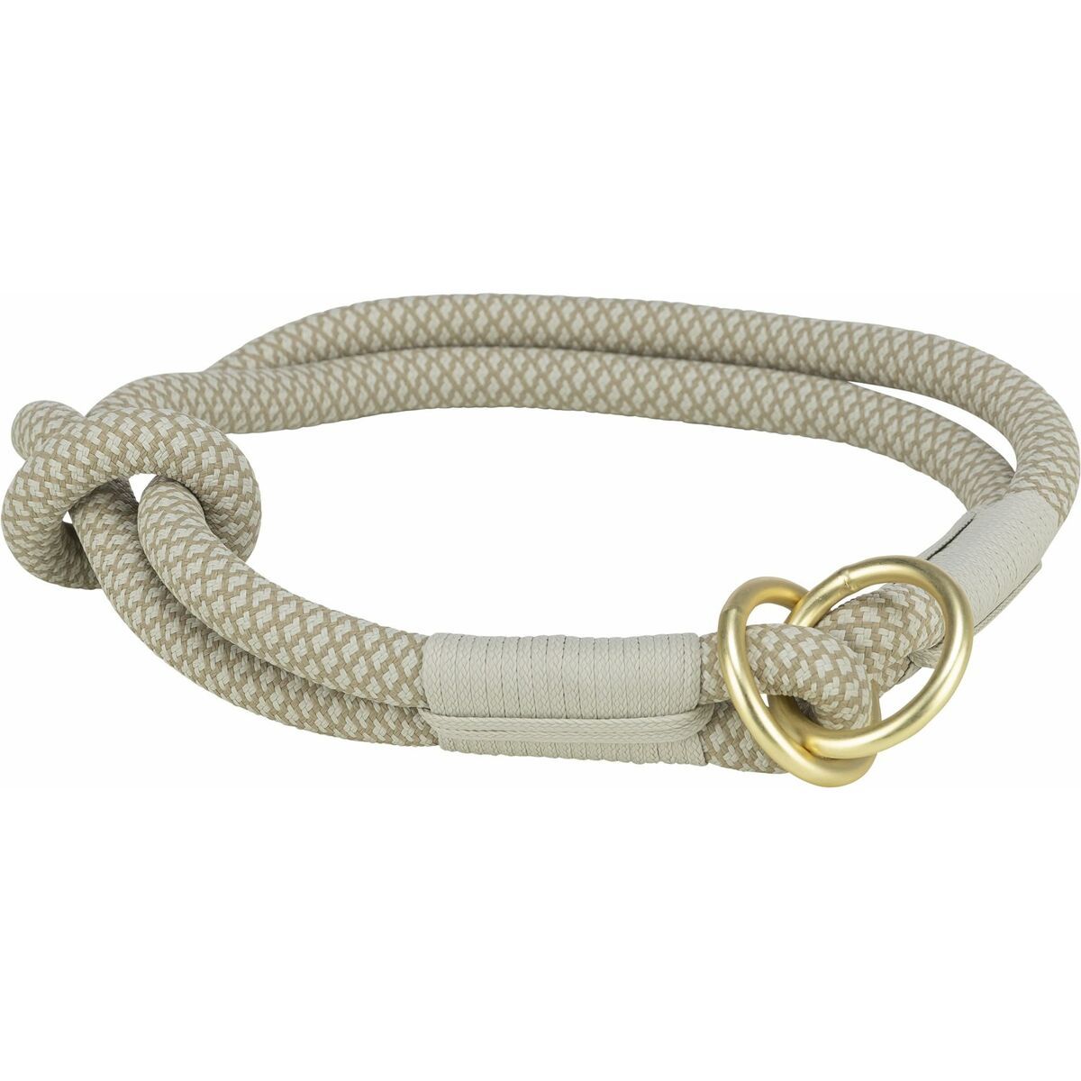 KALINDRA | BB. Dog Training Collars Trixie Soft Rope Grey Light grey L/XL 55 cm