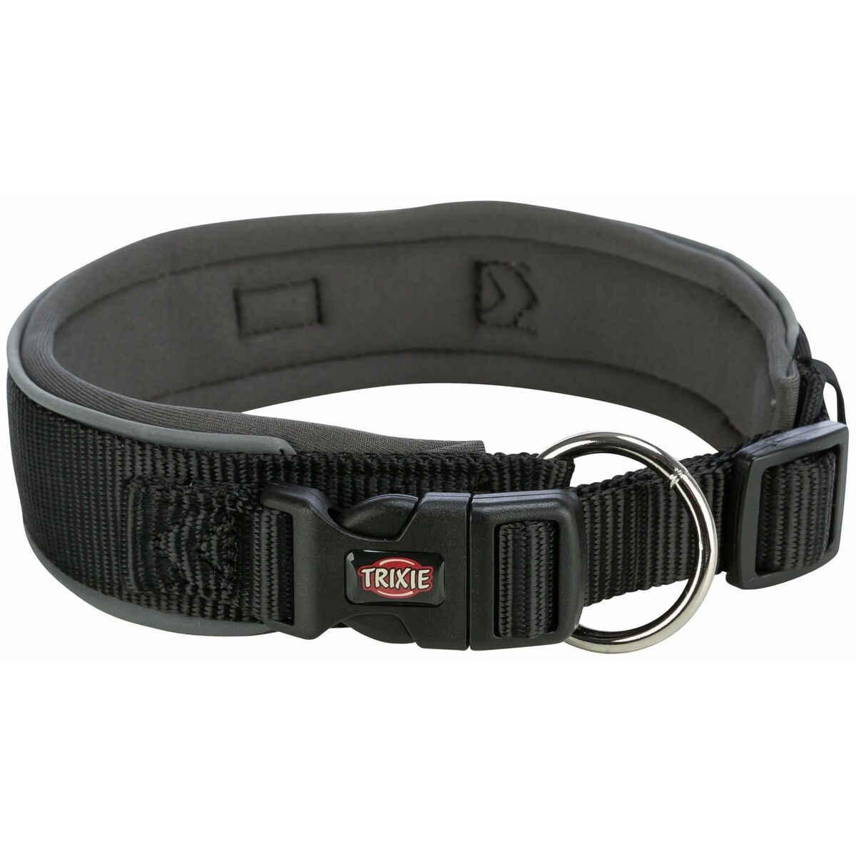 KALINDRA | BB. Dog collar Trixie Premium Black Graphite L 46-55 cm