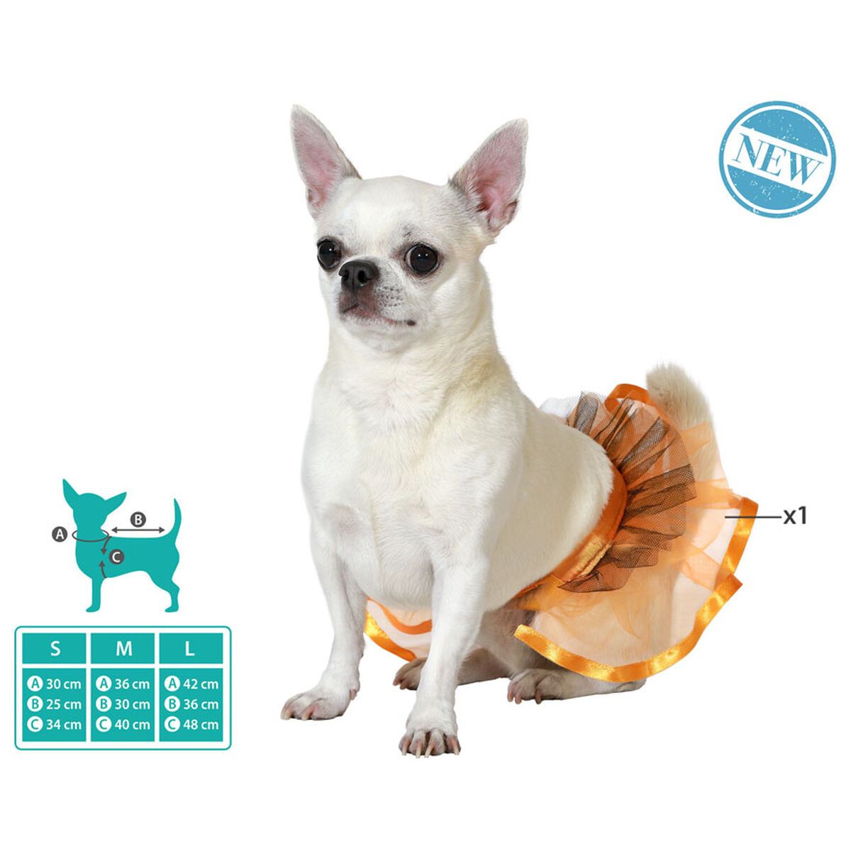 KALINDRA | BB. Dog Costume Size M Tutu