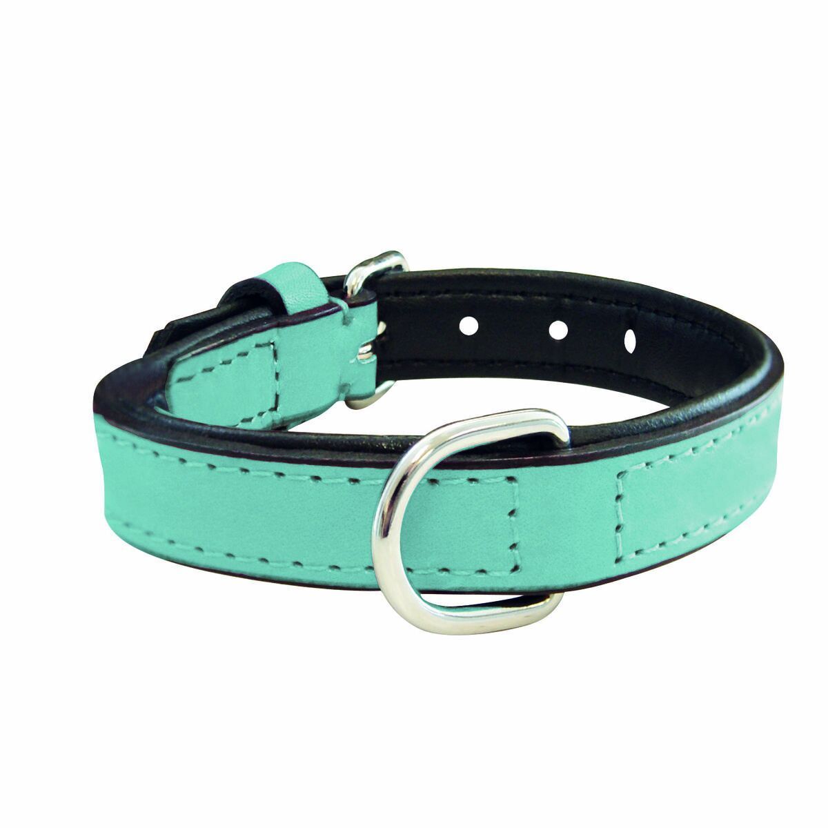 KALINDRA | BB. Dog collar Gloria 30 cm Padded Leather Blue