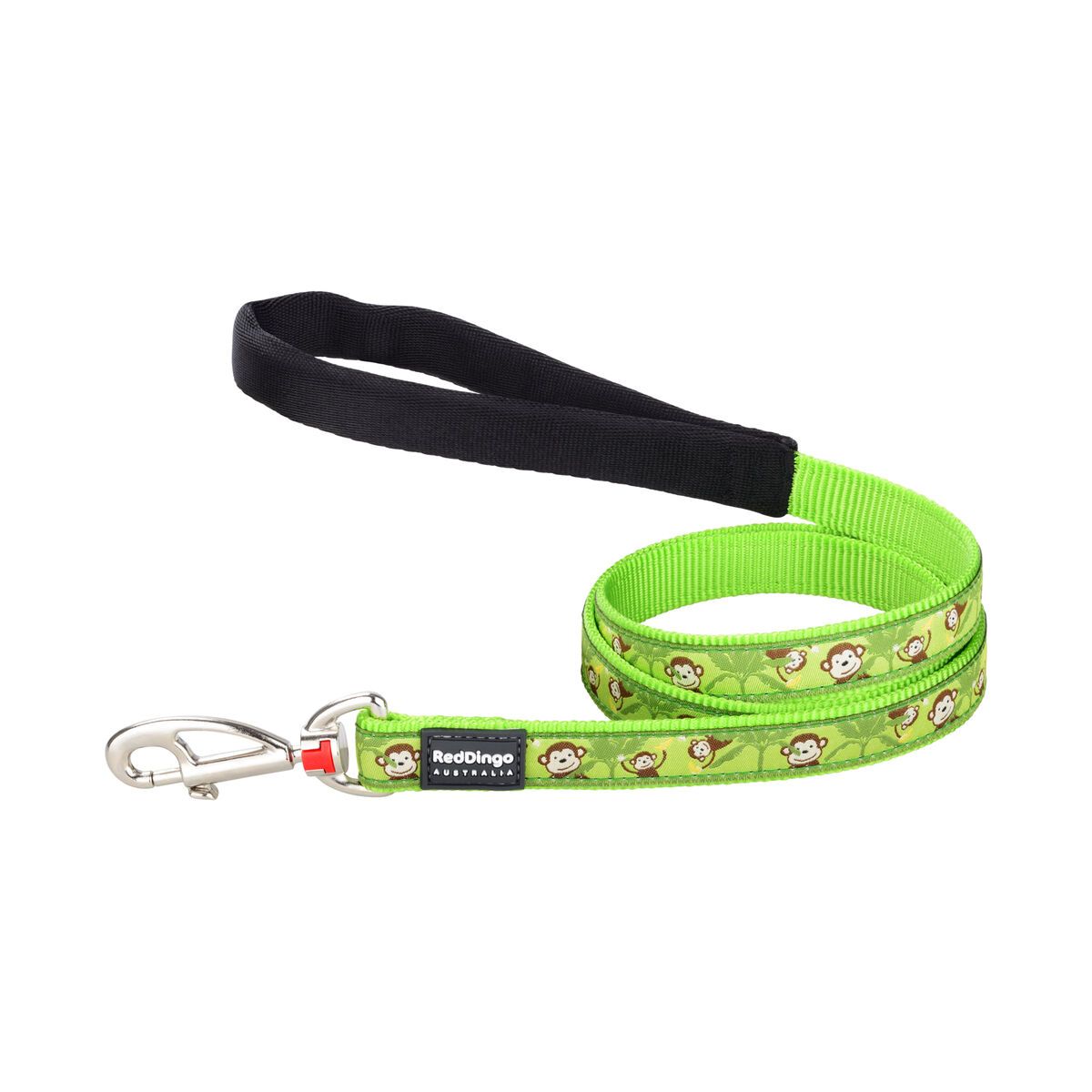 KALINDRA | BB. Dog Lead Red Dingo STYLE MONKEY LIME GREEN 15mm x 120 cm