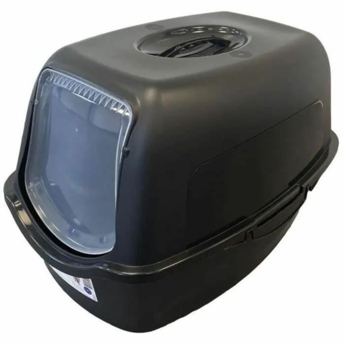 KALINDRA | BB. Cat Litter Box Petdesign Samba 56 x 40 x 39 cm White/Black