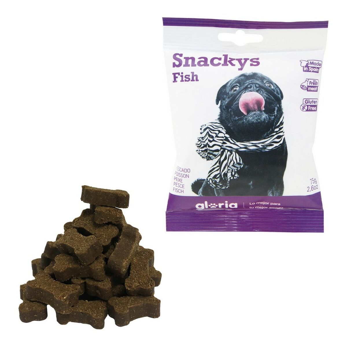 KALINDRA | BB. Dog Snack Gloria Display Snackys Fish