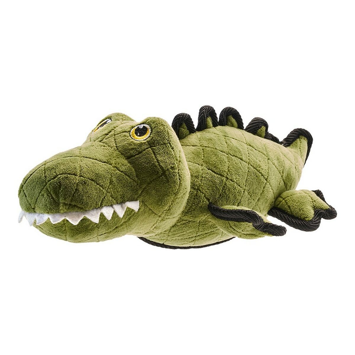 KALINDRA | BB. Soft toy for dogs Hunter Tough Green Polyester Crocodile 38 cm 27 cm