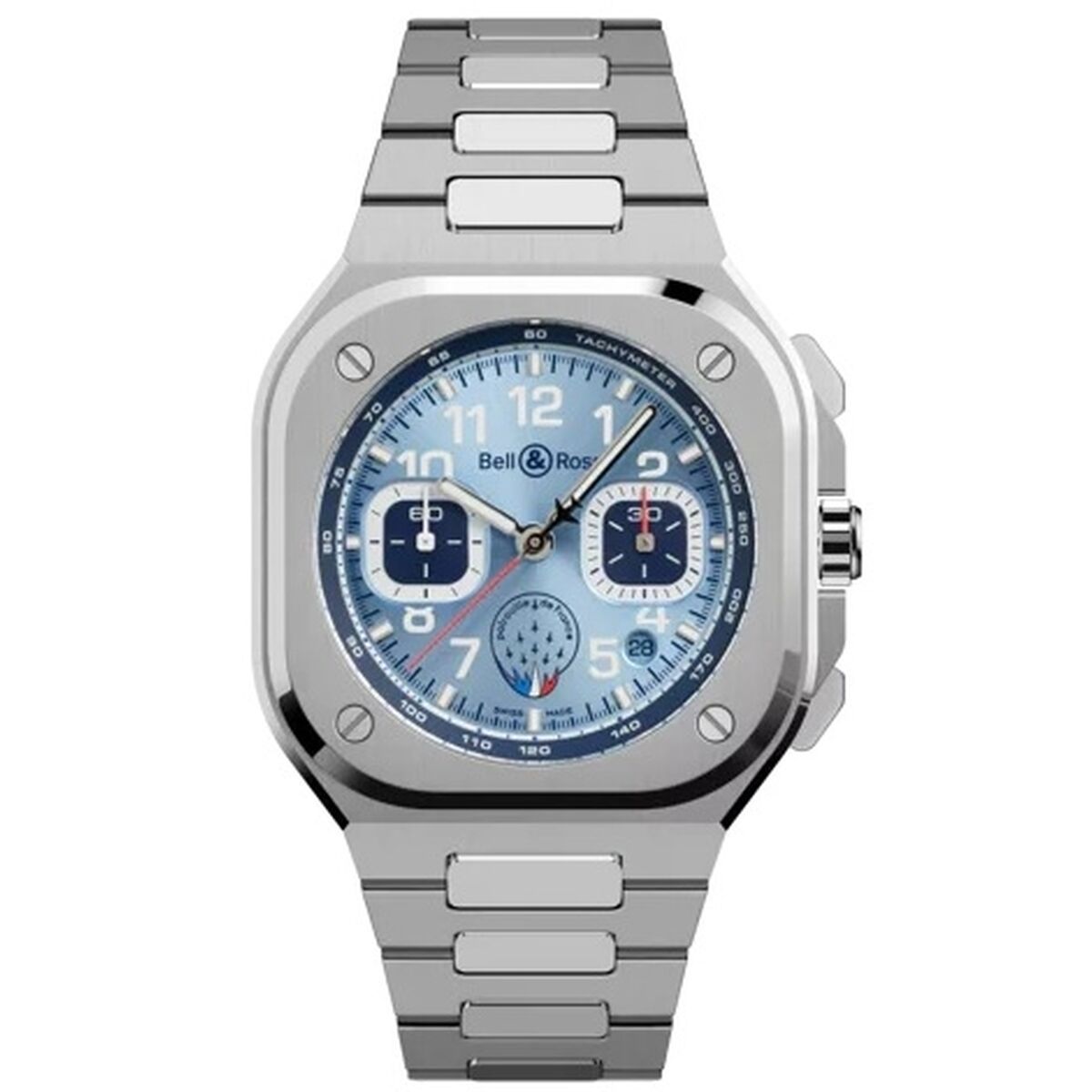 KALINDRA | BB. Men's Watch Bell &amp; Ross BR05C-PAF-ST_SST Silver