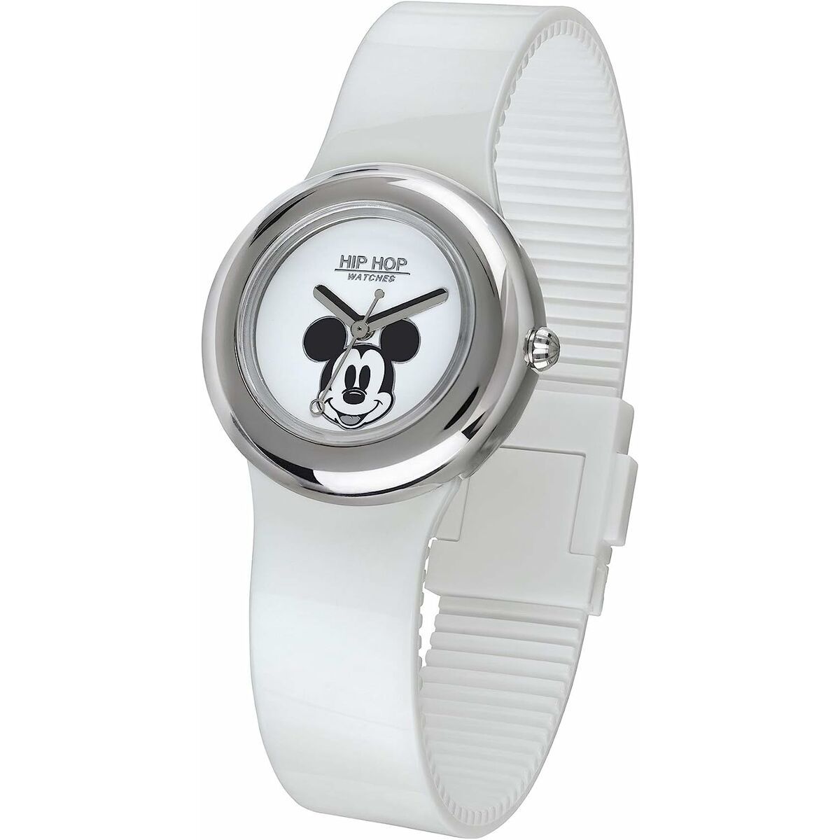 KALINDRA | BB. Unisex Watch Hip Hop MICKEY METAL WHITE White (Ø 32 mm)