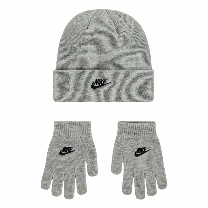 KALINDRA | BB. Hat &amp; Gloves Nike Club Grey