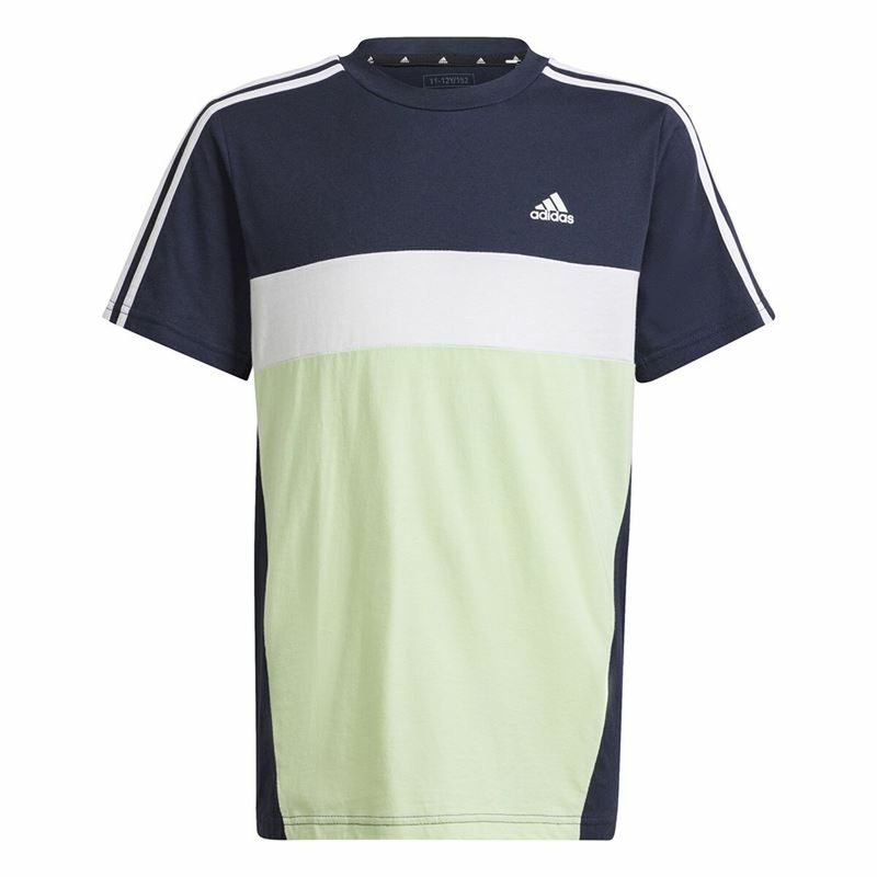 KALINDRA | BB. Child's Short Sleeve T-Shirt Adidas 3 Bnadas 9-10 Years Blue