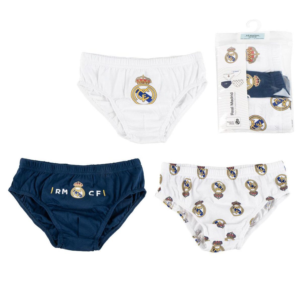 KALINDRA | BB. Pack of Underpants Real Madrid C.F. Multicolour