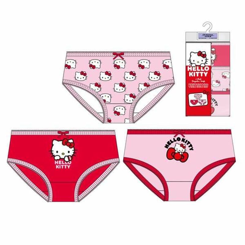 KALINDRA | BB. Pack of Girls Knickers Hello Kitty Multicolour