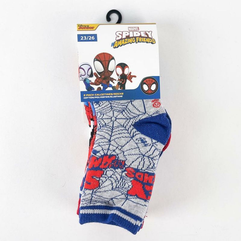 KALINDRA | BB. Socks Spidey Blue 31-34 5 pairs