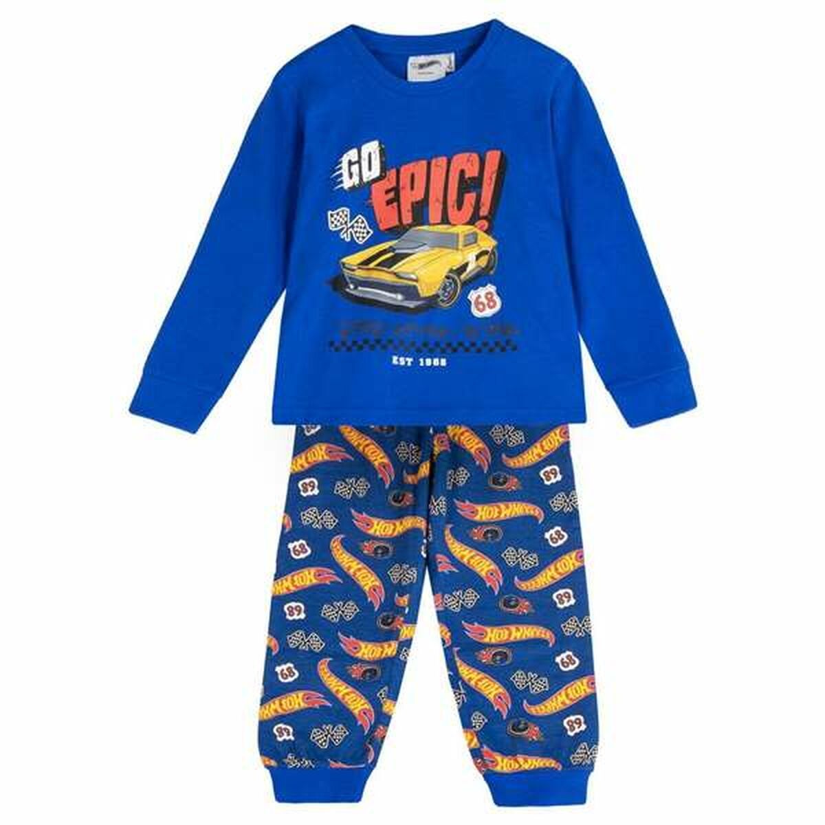 KALINDRA | BB. Children's Pyjama Hot Wheels Blue
