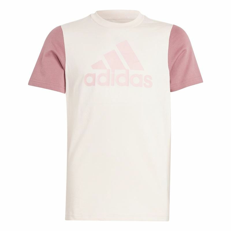 KALINDRA | BB. Child's Short Sleeve T-Shirt Adidas Essentials Big Logo Colorblock