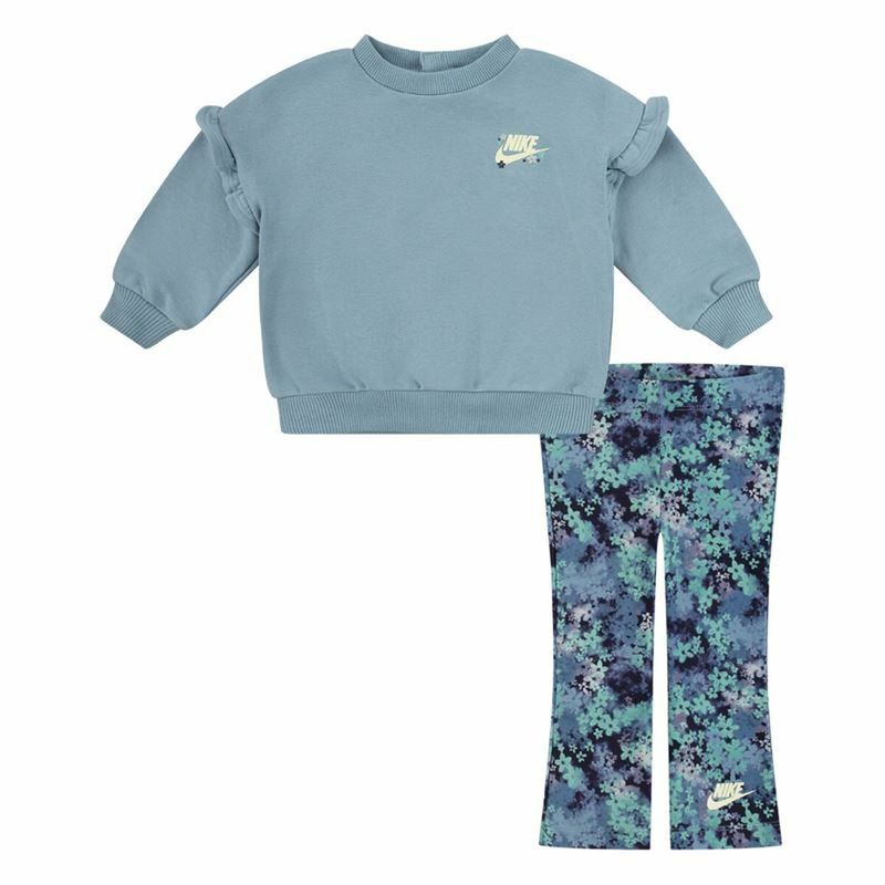 KALINDRA | BB. Children's Sports Outfit Nike Fresh Cut Dolman Ruffle Blue