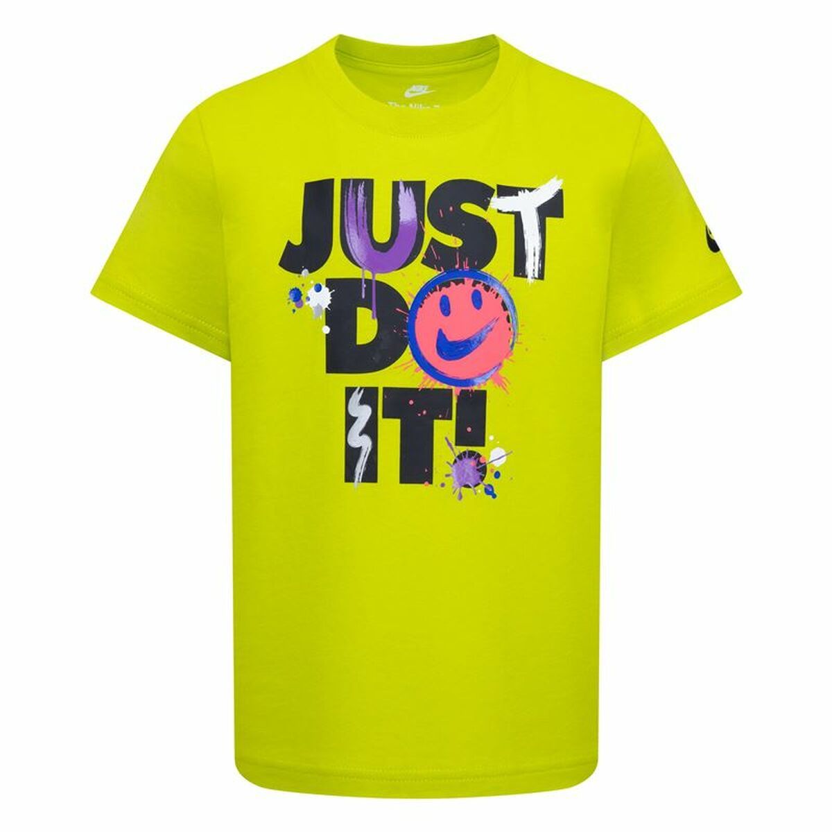 KALINDRA | BB. Child's Short Sleeve T-Shirt Nike Nkb Express Yourself Jdi Ss Yellow