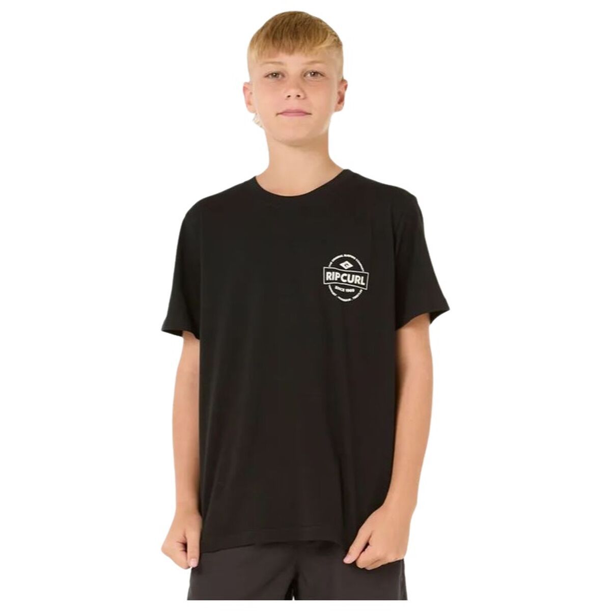 KALINDRA | BB. Child's Short Sleeve T-Shirt Rip Curl Staple Black