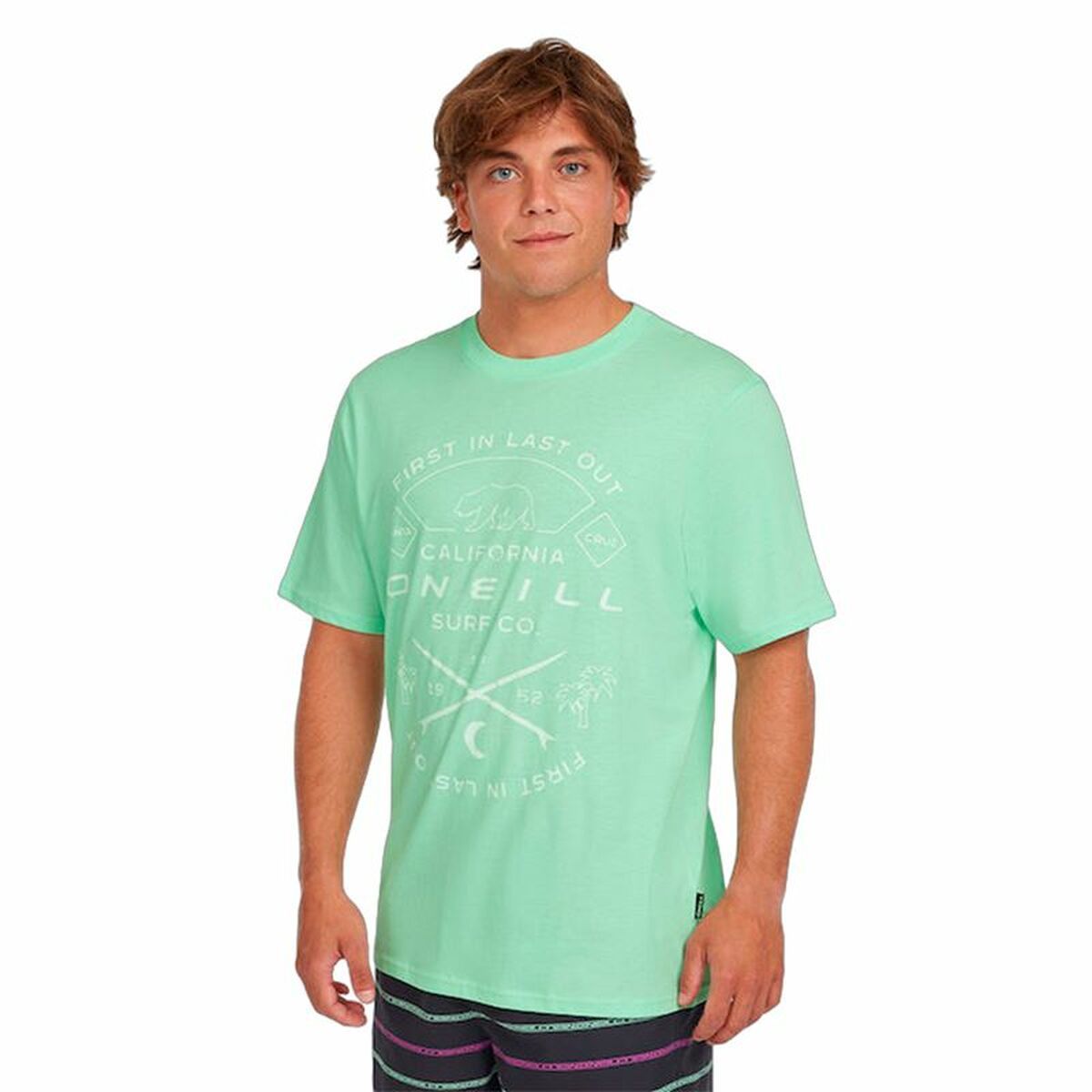 KALINDRA | BB. Men’s Short Sleeve T-Shirt O'Neill Borussia  Aquamarine