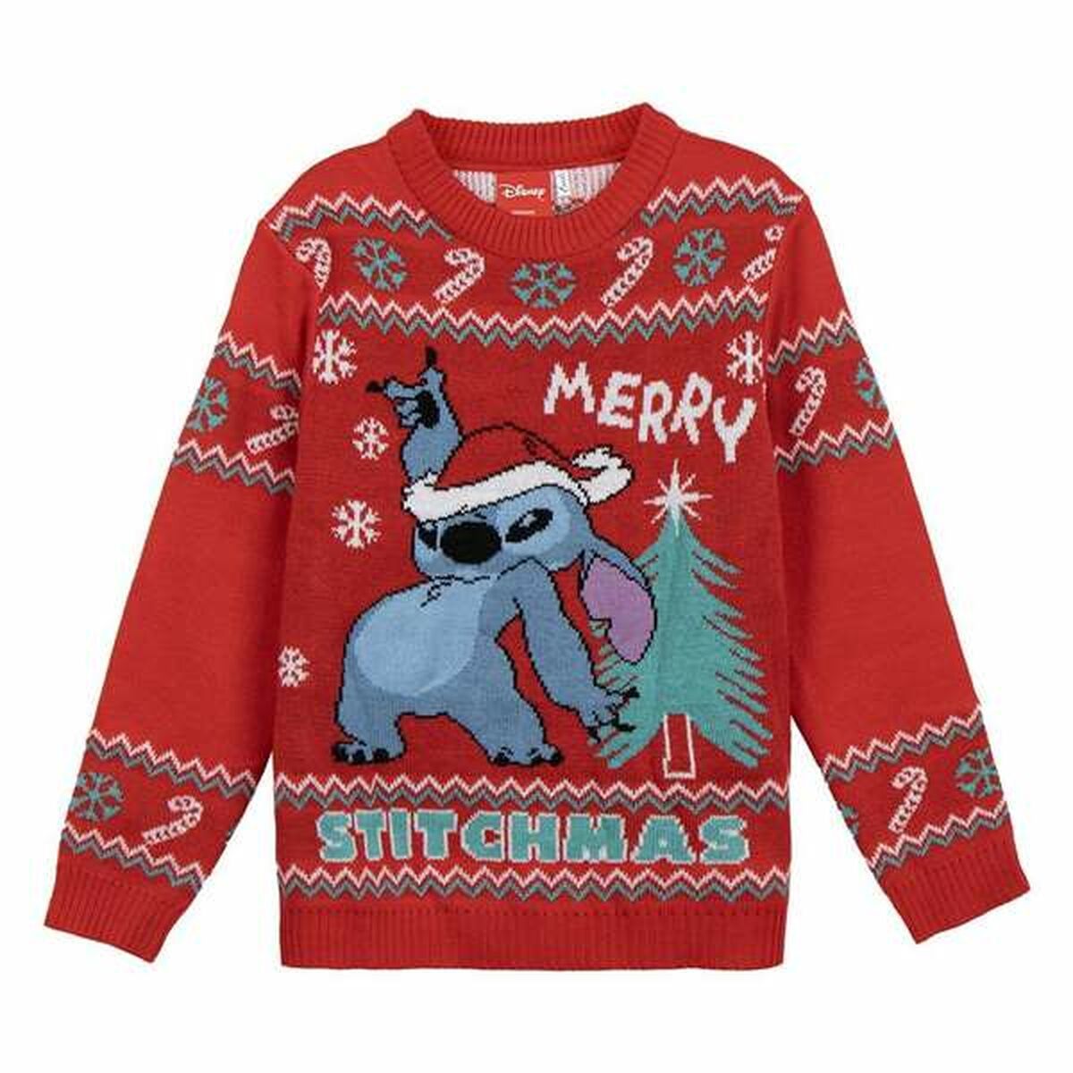 KALINDRA | BB. Unisex Jumper Stitch Red 8 Years