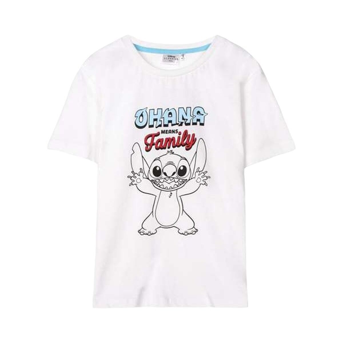 KALINDRA | BB. Children’s Short Sleeve T-Shirt Stitch White