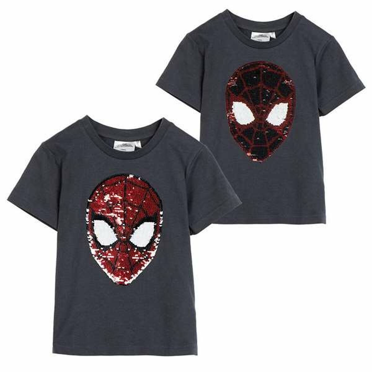KALINDRA | BB. Children’s Short Sleeve T-Shirt Spider-Man Dark grey