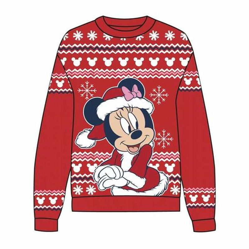 KALINDRA | BB. Unisex Pullover Minnie Mouse Rot