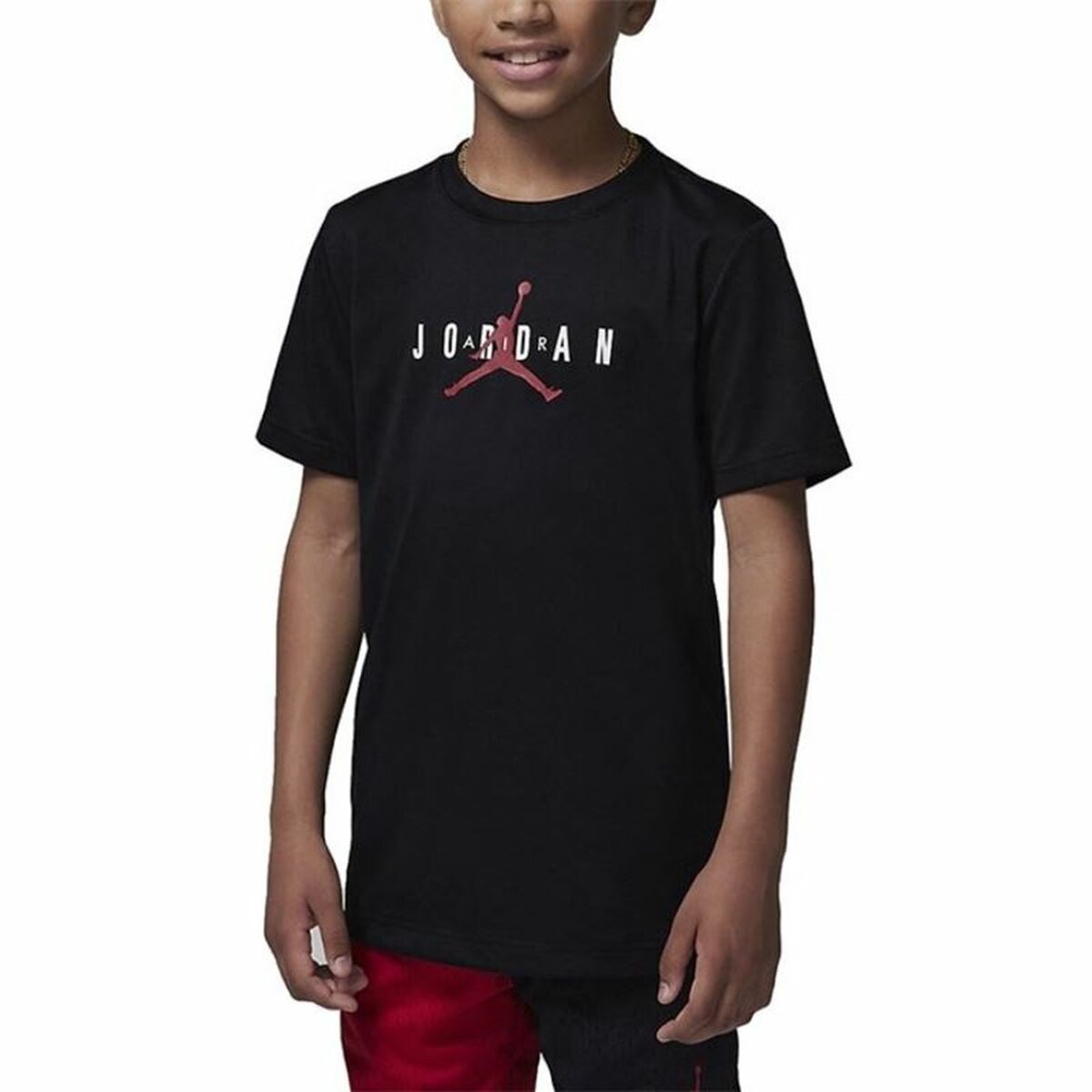 KALINDRA | BB. Child's Short Sleeve T-Shirt Jordan Jumpman Sustainable Black