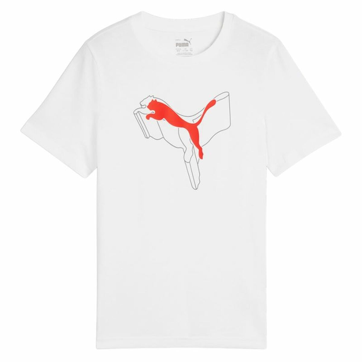 KALINDRA | BB. Child's Short Sleeve T-Shirt Puma Essentials+ Logo Lab Graphic
