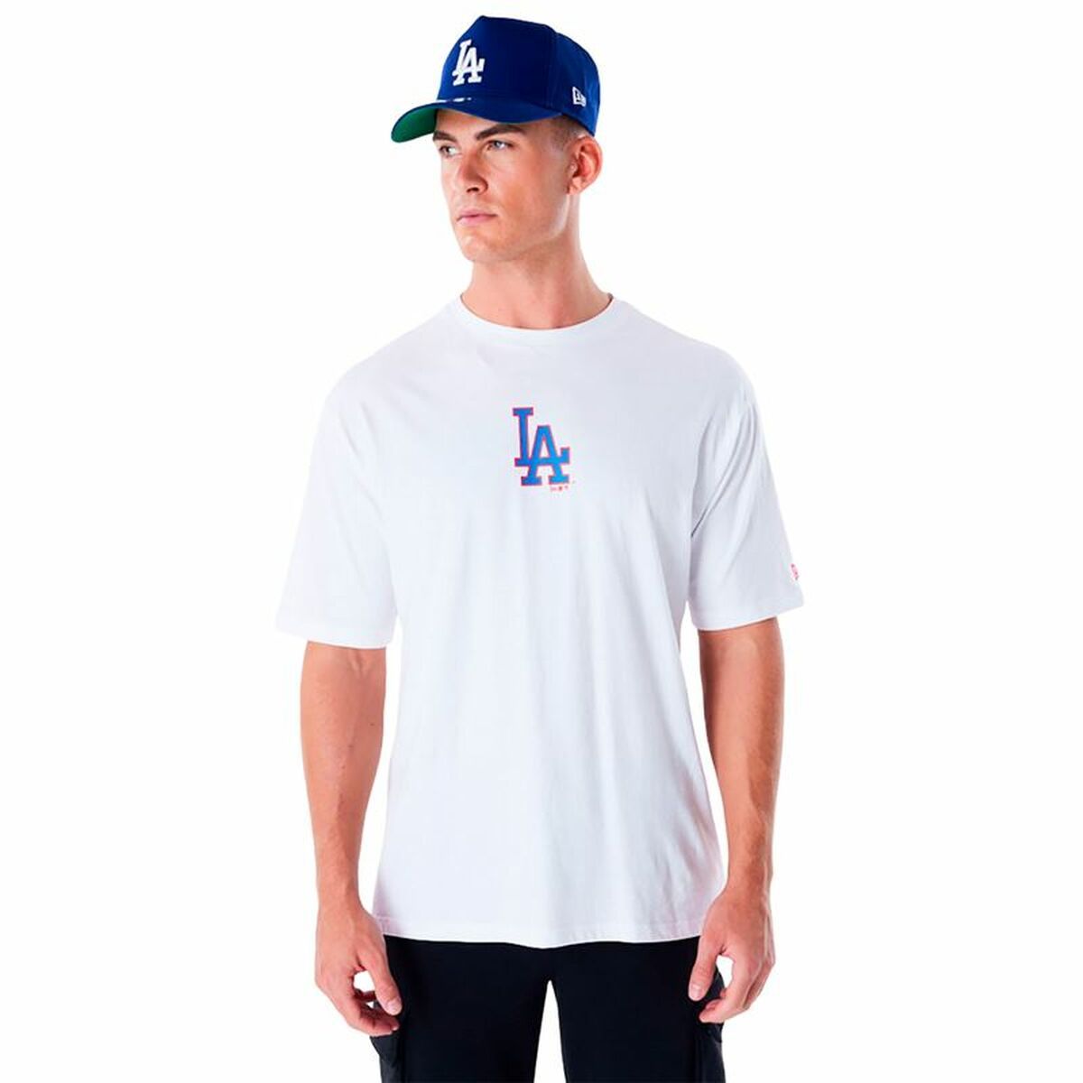 KALINDRA | BB. Men’s Short Sleeve T-Shirt New Era MLB WORLD SERIES OS LA Dodgers Hombre