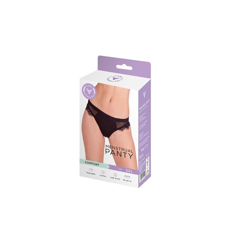 KALINDRA | BB. Menstrual panties Femme Republique Black
