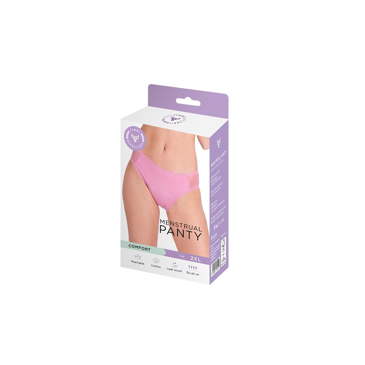 KALINDRA | BB. Menstrual panties Femme Republique Pink