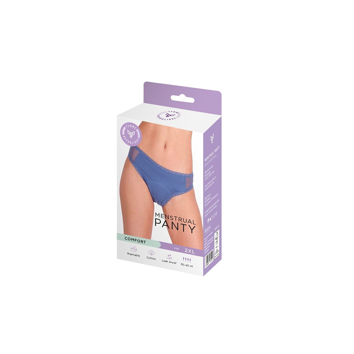 KALINDRA | BB. Menstrual panties Femme Republique Blue