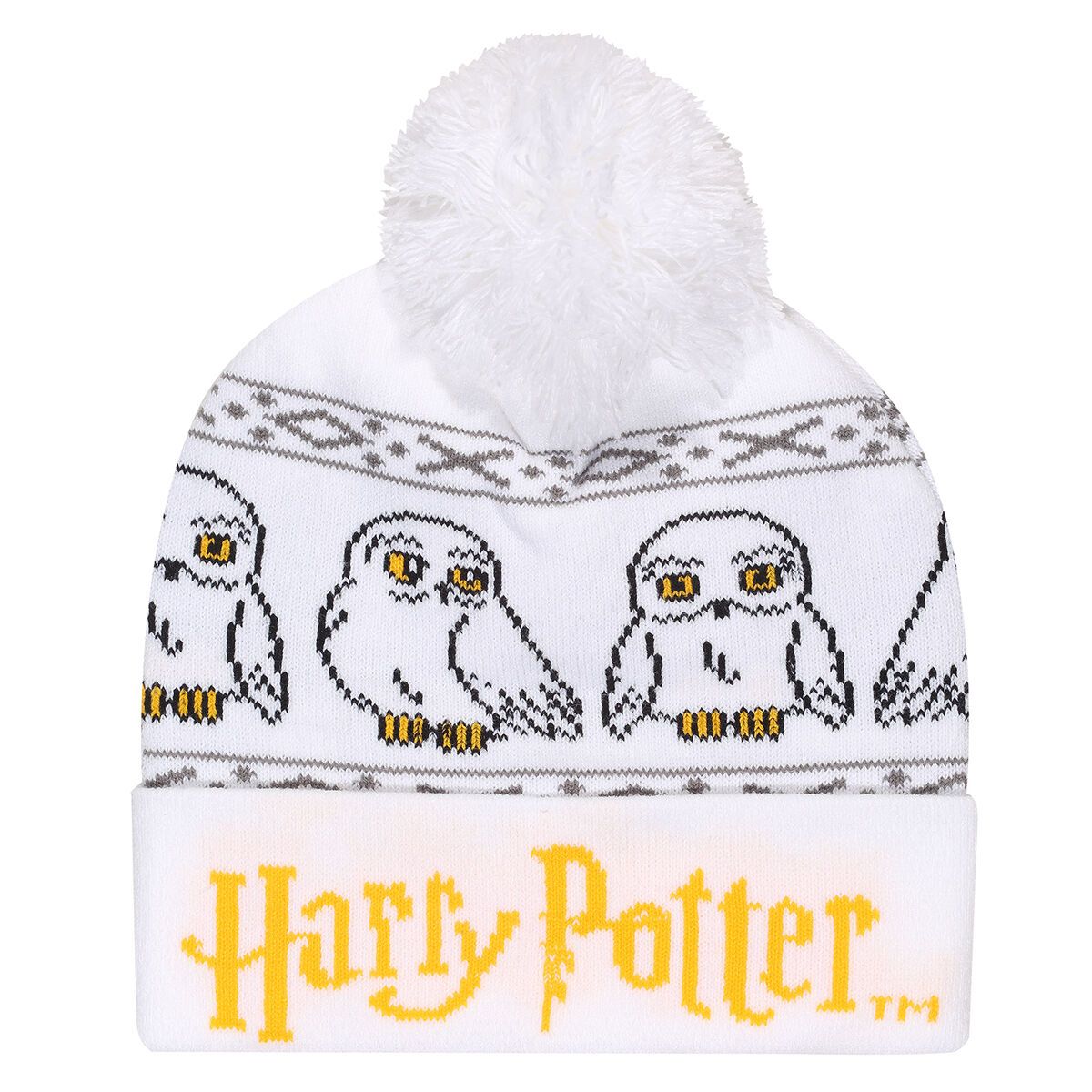 KALINDRA | BB. Hat Harry Potter Hedwig Snow Beanie White