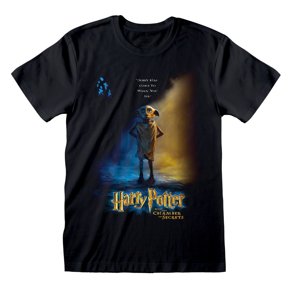 KALINDRA | BB. Short Sleeve T-Shirt Harry Potter Dobby Poster Black Unisex