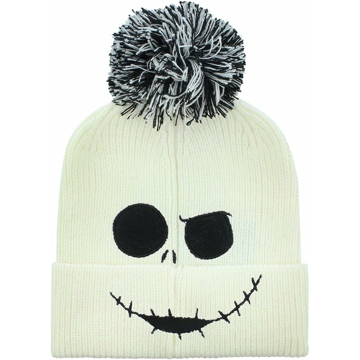 KALINDRA | BB. Hat The Nightmare Before Christmas Jack Face Jumbo White