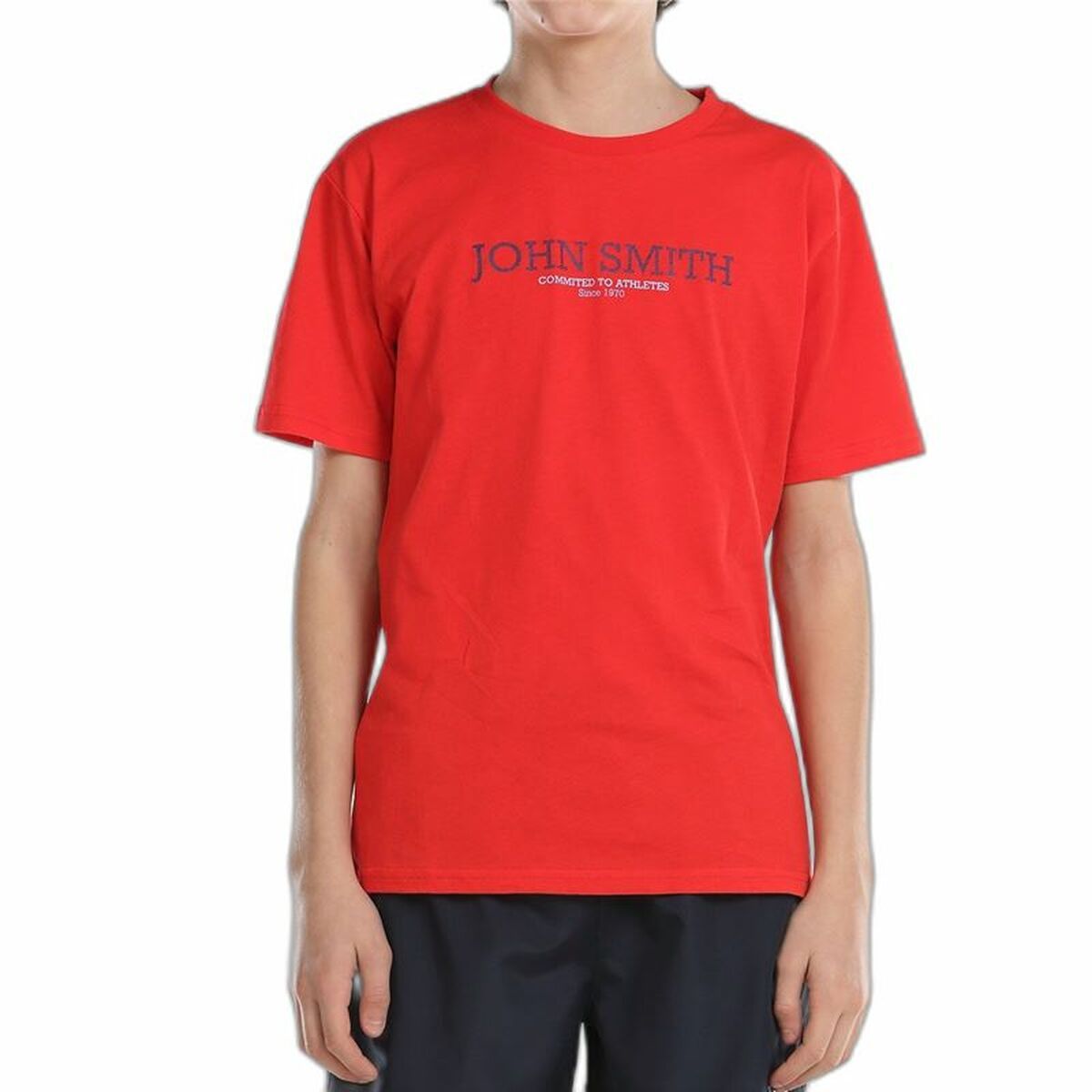 KALINDRA | BB. Children’s Short Sleeve T-Shirt John Smith Efebo  Red