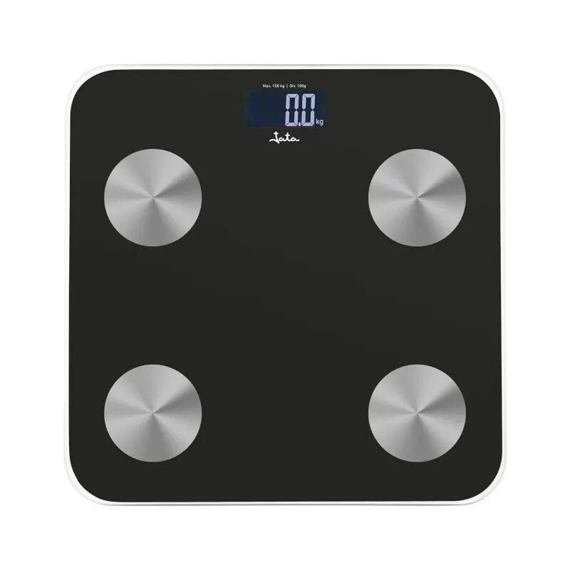KALINDRA | BB. Digital Bathroom Scales JATA HBAS1155 Black Glass Tempered Glass 180 kg